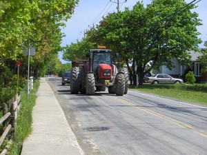 Tractor on the Road