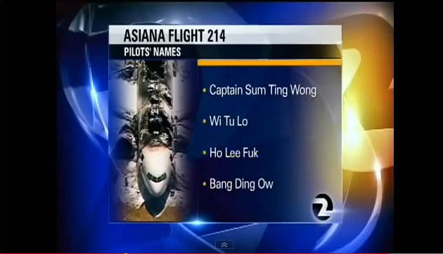 Asiana Pilot Names Blunder